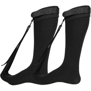 Hielspoor sok - Strassburg sok - Nachtspalk - Zwart - Universeel - Luxe Nachtspalk