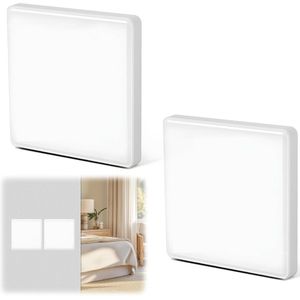 Blindafdekking wandkabel - geschikt voor schakelbord - 2 stuks - 86 x 86 mm