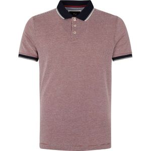 Suitable - Oxford Polo Rood - Modern-fit - Heren Poloshirt Maat L