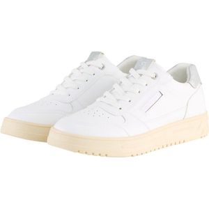 Tom Tailor - Dames Sneakers - Wit - Textiel