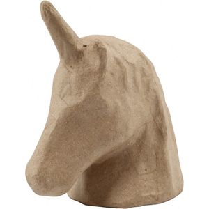 Trofee, unicorn, h: 18,5 cm, b: 10 cm, 1stuk