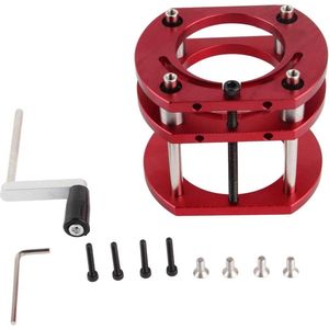 Router Lift 4 Kaak Klem Router - Tafel Hefsysteem - Aluminiumlegering - Voor 64-66mm Diameter Motoren - Max Lift 51mm - Houtbewerking Graveren - DIY Gereedschap .
