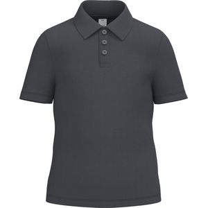 iDeal Basic Brand Kinder piquépolo IB297 - Ideal Dark Grey - 12/14 ans