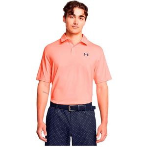 Under Armour Golf Tee To Green Korte Mouw Poloshirt Oranje S Man