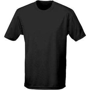 Vegan T-shirt met korte mouwen Cool T 'Jet Black' - 5XL