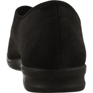 Josef Seibel - Belfort 85 - Pantoffels - Zwart - Microvelour