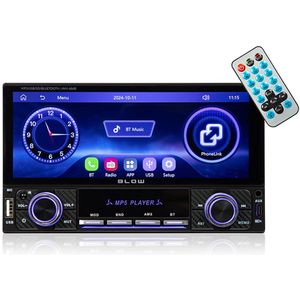 BLOW AVH686B Carplay Scherm – Apple Carplay – Android Auto – GPS – CarPlay – USB C - 2DIN - Bluetooth – Incl. Installatiekit - Afstandbediening