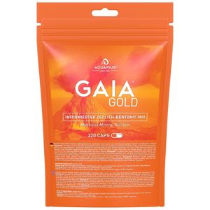 AQUARIUS pro life – GAIAgold – zeoliet bentoniet capsules – 220 stuks