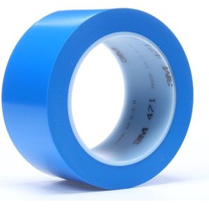 3M 471F 471BL50 PVC-plakband Blauw (l x b) 33 m x 50 mm 1 stuk(s)