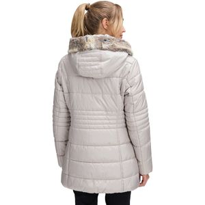 Betty Barclay - Winterjas - Beige - Dames - Leer