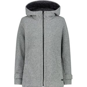 CMP - Wooltech Hoodie - Dames - Gerecycled Wol - Urban Snit