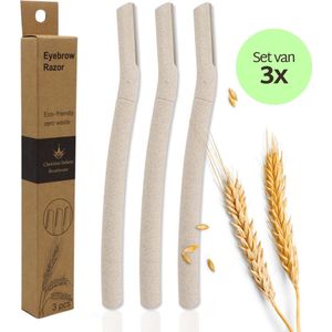 Christian Deluxe® Dermaplaning Wenkbrauw Scheermesje - Scheermes - Gezicht Scheermesjes Vrouw - Wenkbrauw Mesje - Eyebrow Razor - Scheermesjes Gezicht 3x