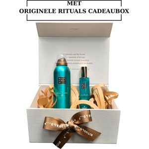 Rituals - Karma - Geschenkset - Shower Gel 200 ml + Hair&Body Mist 50 ml in Originele Rituals Cadeaubox