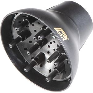 Softstyler Diffuser voor Föhn - Geschikt voor Advance Haardroger, Zwart