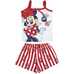 Disney - Minnie Mouse - Baby Shortama - Wit