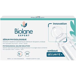 Biolane Expert Sérum physiologique 20 Unidoses de 5ml - Fysiologisch serum