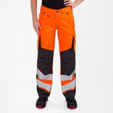 Engel Safety Light - Werkbroek - Hi-vis Orange / Anthracite Grey - Dames - 2543-319
