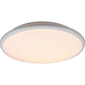 LED Plafondlamp - Plafondverlichting - Torna Lombis - 20.5W - Natuurlijk Wit 4000K - Dimbaar - Rond - Mat Wit - Kunststof