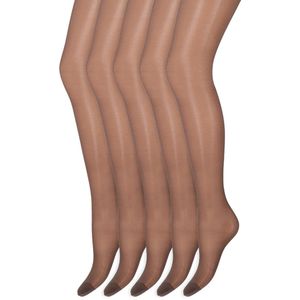 Matglans panty | 20 denier | Merk: Marianne | Maat: S t/m XXXL | Kleur: Graphite | 5 Paar