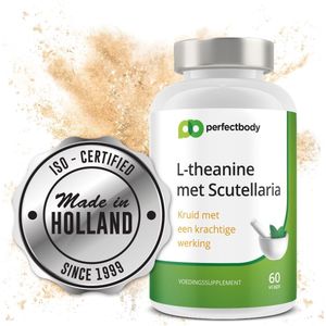 L-theanine Capsules - 60 Vcaps - PerfectBody.nl