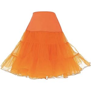Petticoat Daisy - oranje - maat XXL (44)