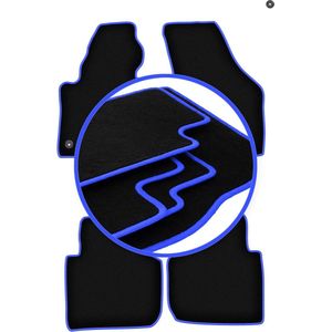 CARLUX-BLUE automatten voor: Volkswagen Passat B6 / B7 USA sedan, stationwagen (2005-2014)