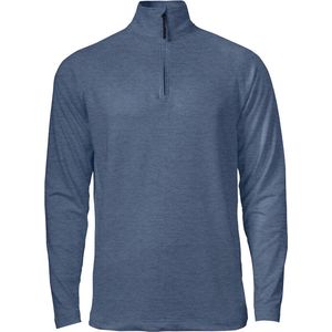 Cutter & Buck Coos Bay Half Zip Heren 358400 - Leisteen Blauw Mel. - S
