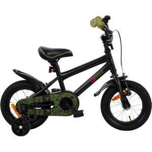 2Cycle BMX kinderfiets 12 inch (2 tot 4 jaar) voor jongens groen