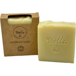 Della essentials - Biologisch - Hammam soap - Hamam zeep - Vegan - Natuurlijke geur - 100 gram