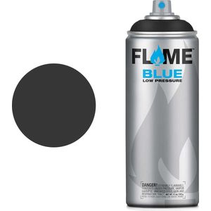 Molotow Flame Blue - Spray Paint - Spuitbus verf - Synthetisch - Lage druk - Matte afwerking - 400 ml - anthracite drak grey