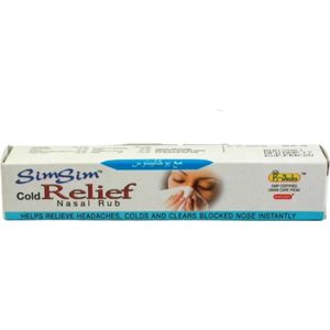K-Veda - SimSim Cold Relief Nasal Rub - 10g - Verkoudheidsbalsem - Verlichting bij Verkoudheid, Keelpijn, Griep en Hoest - Inhalatie - Verstopte Neus