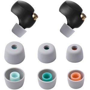 Premium Silicone Replacement Earbuds, Universal Earbuds, Perfect for In-Ear Headphones, Soft, Sound Absorbing, Compatible with WF-1000XM5/1000XM4, 3 Pairs (S/M/L)