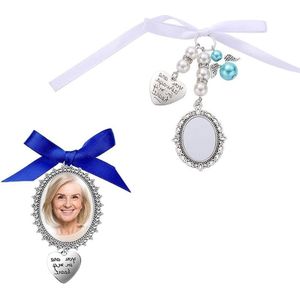 Bruiloft Boeket Foto Charme - Je Bent Altijd In Mijn Hart