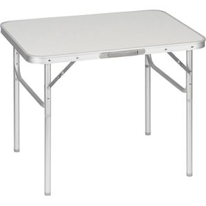 Néos® Campingtafel - Opvouwbaar - Aluminium en MDF - Wit - 75.5x25.5/59x55cm