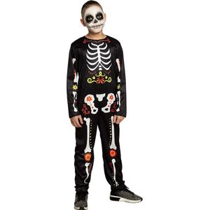 Boland - Kostuum Niño Catrín (4-6 jr) - Kinderen - Day of the dead - Halloween verkleedkleding - Day of the dead