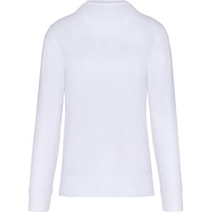Sweatshirt Kind 4/6 Y (4/6 ans) Kariban Ronde hals Lange mouw White 85% Katoen, 15% Polyester