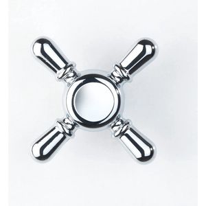 WENKO DE BESTE IDEE wandhaken, metaal zinkdrukgietijzer, zilver glanzend, Ø 6 x 2,5 cm