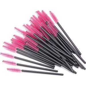 10 Stuks Make-Up Wimpers Borstels Voor Wimper Extension LET OP! GEMIDDELDE LEVERTIJD 2 A 3 DAGEN. Mascara Applicator Wands - Siliconen Wegwerp Mascara Borstel Make Up kwasten