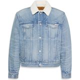 Jeansjack met knoopsluiting