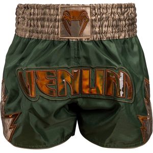 Venum Inferno Muay Thai Kickboks Shorts Khaki Brons - M