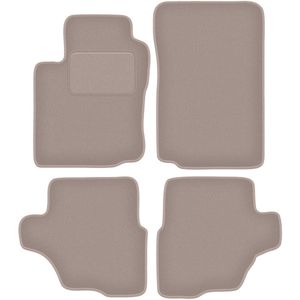 Beige velours matten voor: Suzuki Gran Vitara I 3-deurs (1998-2005)