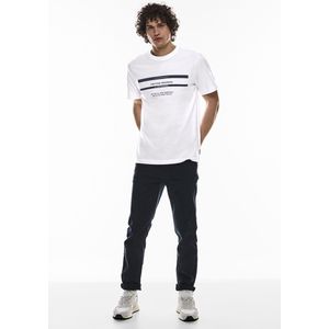 Street One MEN-T-shirt--30000 White-Maat L