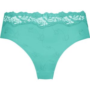 Hunkemöller Dames Lingerie Hoge slip Diva - Groen - maat S