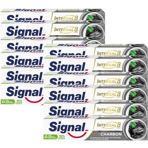 Signal Integral 8 Charcoal Tandpasta 12 × 75 ml