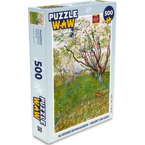 Puzzel Bloeiende boomgaarden - Vincent van Gogh - Legpuzzel - Puzzel 500 stukjes