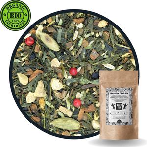 Mediterrane, Biologische en groene thee melange – Mastiha Chai Bio – Holy Tea Amsterdam - 50gr