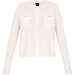 DreiMaster - Classic - Gebreid Vest - Natuurwit