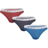 Tommy Jeans Uw0uw02522 Slipje 3 Eenheden Veelkleurig S-M Vrouw