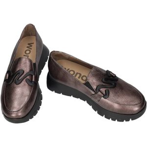 Wonders - A-2694 Elvin - Loafers - Plomo - Artistiek Design en Uitzonderlijk Comfort