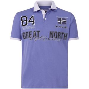 Jan Vanderstorm herren Poloshirt - 52/54 - lila